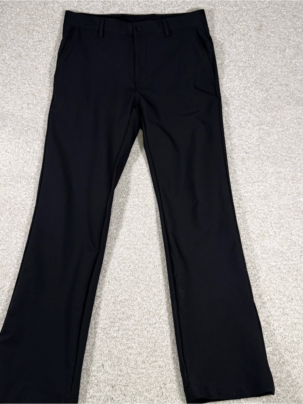 Greg Norman Performance Golf Pant Mens Size 30x30 Black Stretch Moisture Wicking
